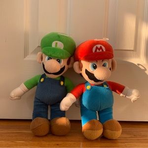Super Mario Bros Plush Duo Set